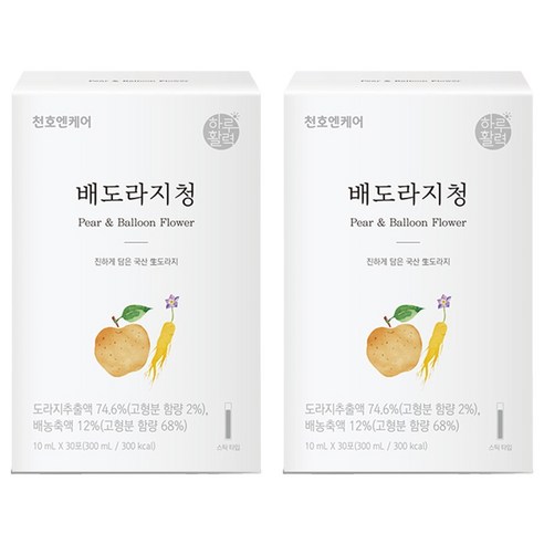 천호엔케어 배도라지청, 10ml, 60개