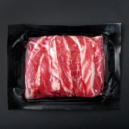 미국산 소 갈비살 구이용 근접 촬영 이미지