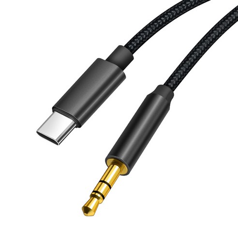 홈플래닛 C타입 AUX 3.5mm 케이블 1.2m 이미지 2