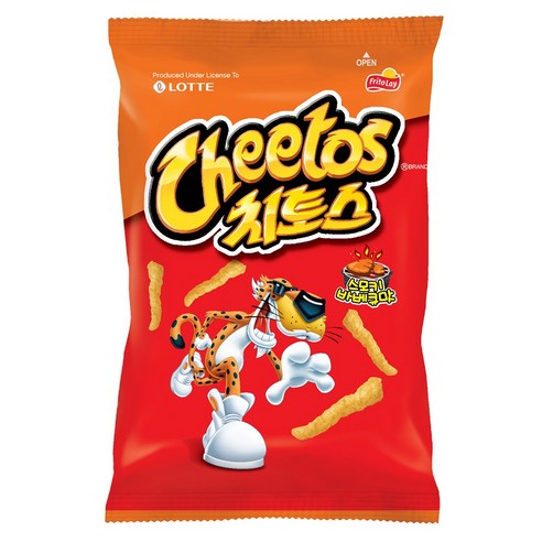 롯데제과 치토스 바베큐맛, 82g, 1개