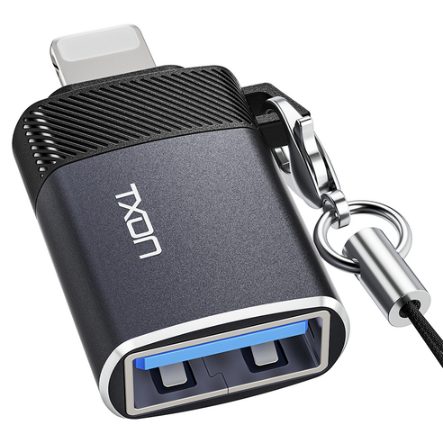 티엑스온 USB 변환 OTG 젠더, OTG-A-to-8pin, 1개