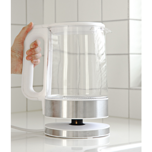 세련된 디자인과 우수한 기능성을 갖춘 듀플렉스 유리 전기포트