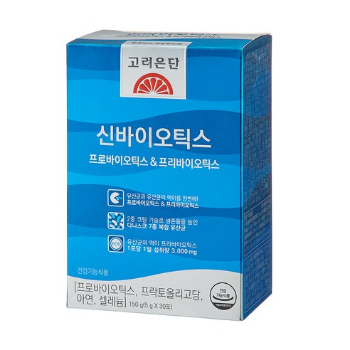고려은단 신바이오틱스 프로바이오틱스 & 프리바이오틱스 30p, 150g, 1개