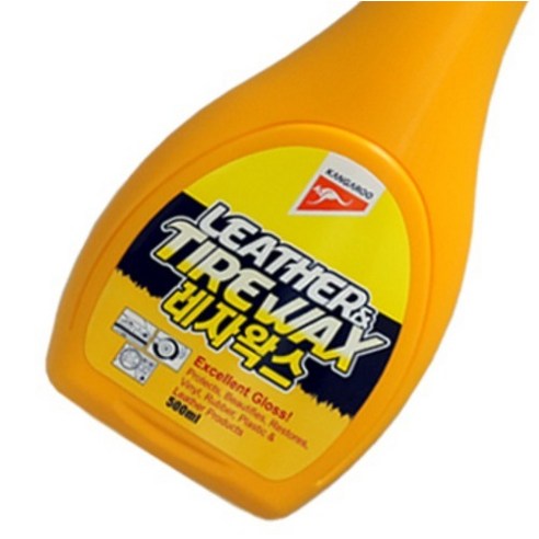 캉가루 레자 시트 인조가죽 플라스틱 타이어 왁스 이미지 3