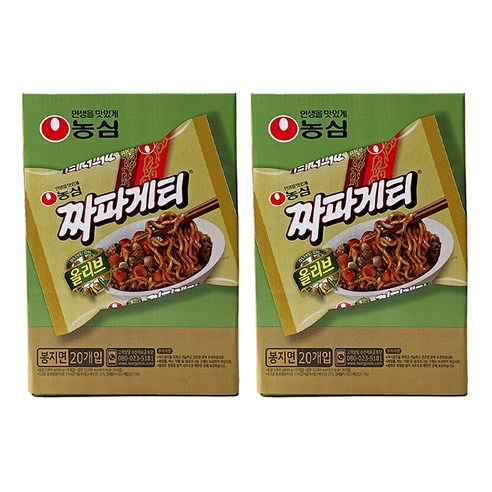 짜파게티 140g, 40개