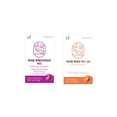 아이원 루테인지아잔틴 미니 60정, 1개 이미지 4