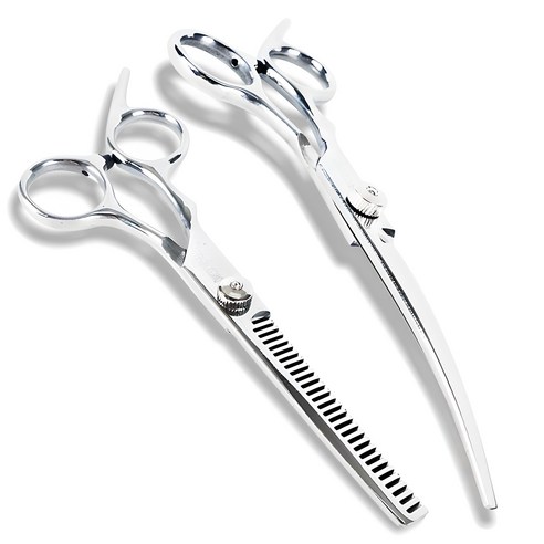 딩동펫 반려동물 미용 숱가위 + 커브가위 하 세트 17cm 솔직 후기 | 실제 사용자 리뷰 총정리 - 상품 이미지 1