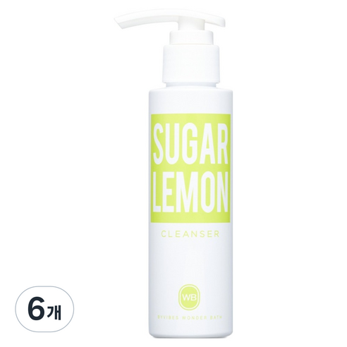 원더바스 조성아 레몬청 클렌저, 120ml, 6개