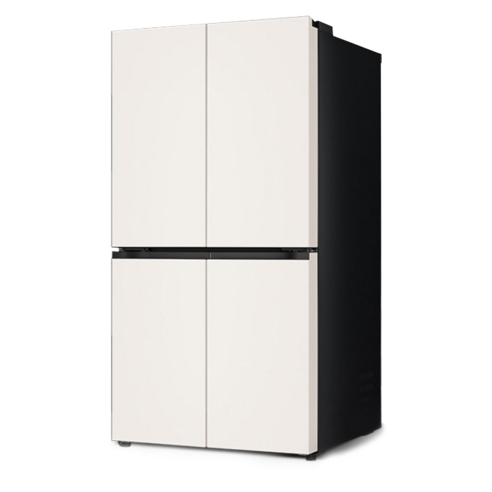 [색상선택형] LG전자 오브제컬렉션 860L 양문형 4도어 냉장고 메탈 디오스 STEM 상냉장 하냉동 방문설치 이미지 2