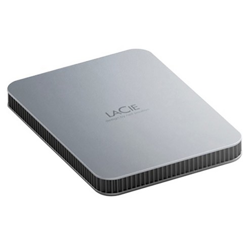 씨게이트 LaCie Mobile Drive 외장하드 디스크, 실버, 2TB