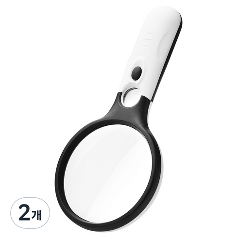 세일즈픽 LED 램프 3개 돋보기 85 x 190 mm, 2개 2개