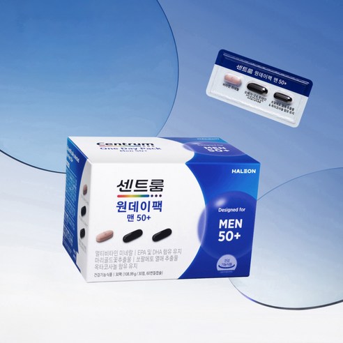 센트룸 원데이팩 맨50+ 멀티비타민 30정, 1개 맛있게 먹은 솔직 후기 - 상품 이미지 4