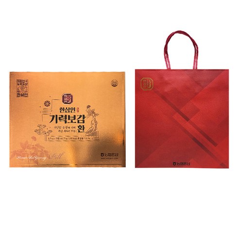 한삼인 기력보감 환 + 쇼핑백 25회분, 1개 맛있게 먹은 솔직 후기 썸네일