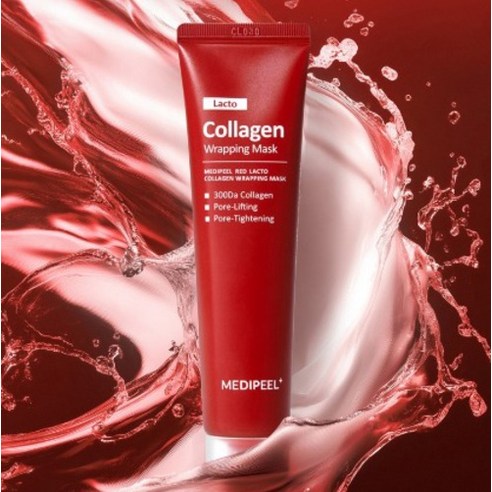 메디필 레드 락토 콜라겐 랩핑 마스크 70ml 이미지 2