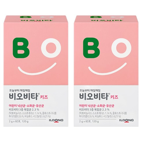 비오비타 키즈 유산균 60p 120g, 2개 맛있게 먹은 솔직 후기 썸네일
