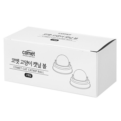 코멧 캣닢볼 패키지 및 구성