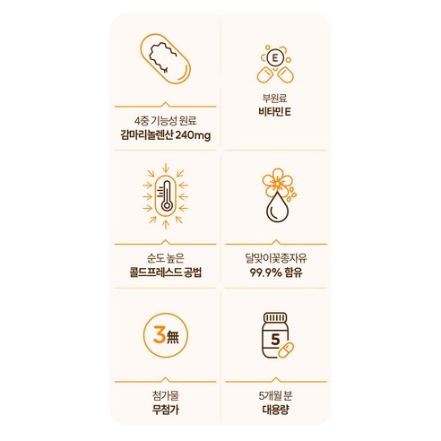 네추럴라이즈 감마리놀렌산 달맞이꽃 종자유 300정, 1개 실사용 후기 | 효과 있을까? - 상품 이미지 4