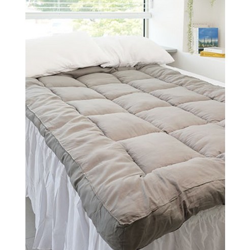 데보코 통세탁 사계절 침대 토퍼 매트리스 후기 분석 - 고밀도 소재 디테일