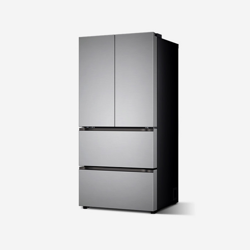 [색상선택형] LG전자 오브제 505L 컨버터블 스탠드형 4도어 김치냉장고 메탈 김치톡톡 방문설치 이미지 2
