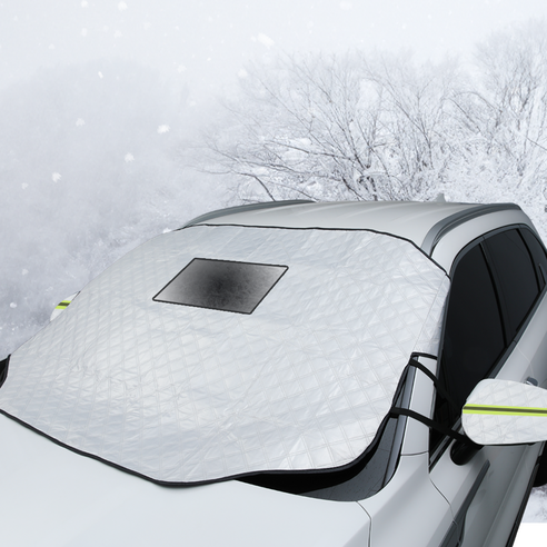 메이튼 마그네틱 성에방지커버 햇빛가리개 블랙박스 오픈 + 사이드 미러 커버 세트