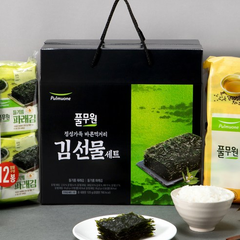 풀무원 조미김 세트 1호, 1세트