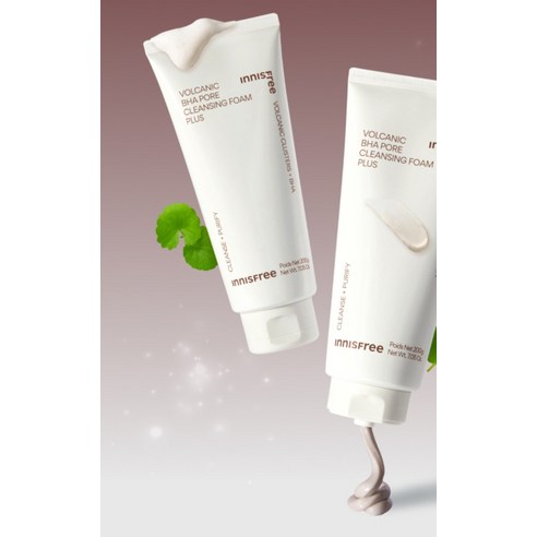 이니스프리 화산송이 바하 모공 클렌징폼 플러스 후기 분석 - 넉넉한 대용량 구성