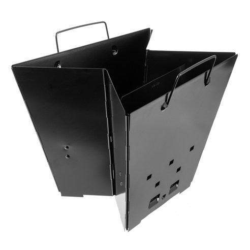 코멧 아웃도어 접이식 캠핑 화로대 + 그릴망 + 후크 + 수납가방 세트 이미지 3