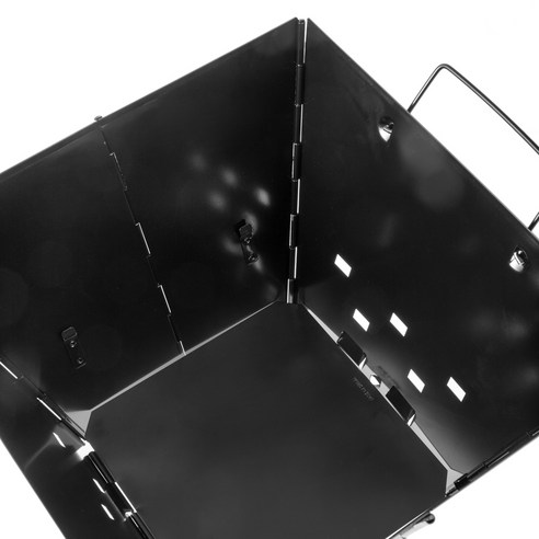 코멧 아웃도어 접이식 캠핑 화로대 + 그릴망 + 후크 + 수납가방 세트 이미지 4