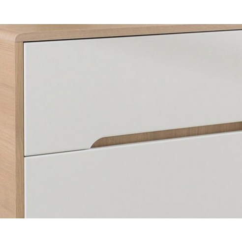 장인가구 국내 제조 하임 서랍장 방문설치 후기 분석 - 상판 내구성 확인