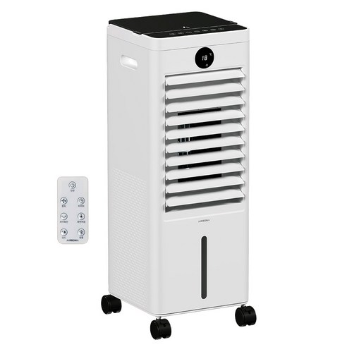 에어보나 리모컨형 에어쿨러 듀얼 파워 냉풍기 12L, AB-1000AC