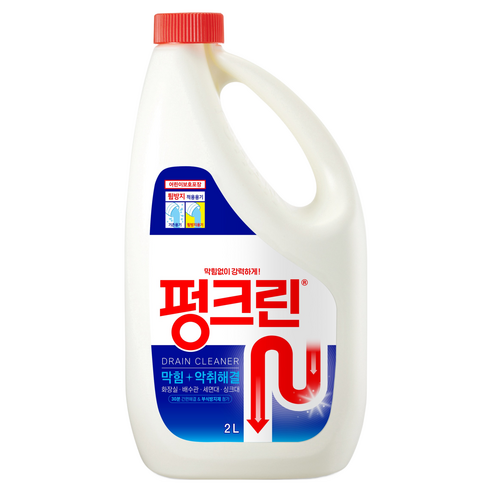펑크린 배수구세정제, 2L, 1개