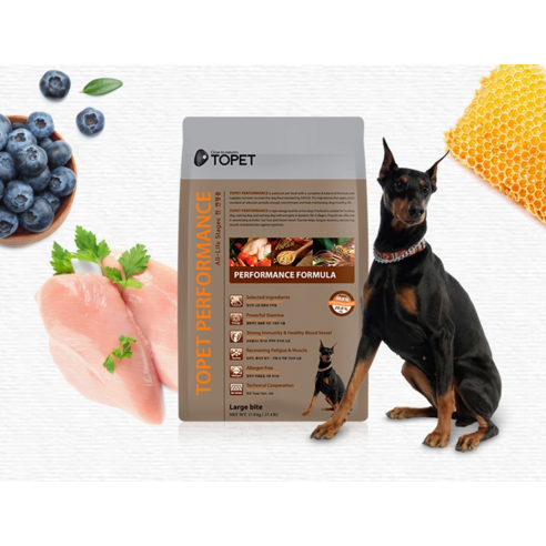 사조투펫 전연령 강아지 퍼포먼스 중대형 건식사료 이미지 2