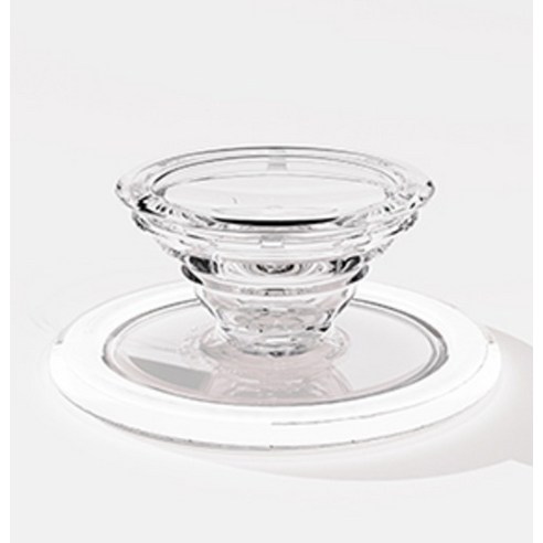 신지모루 자력강화 M 티피톡 맥세이프 스마트톡 투명 그립 홀더 이미지 2