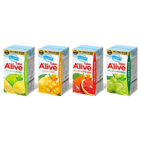 덴마크 테이크 얼라이브 블러드오렌지 주스 후기 분석 - 한 손에 쏙 들어오는 사이즈 강조