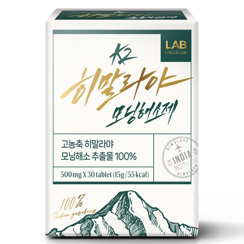 랩온랩 정품 K2 히말라야 모닝해소제, 30정, 1개