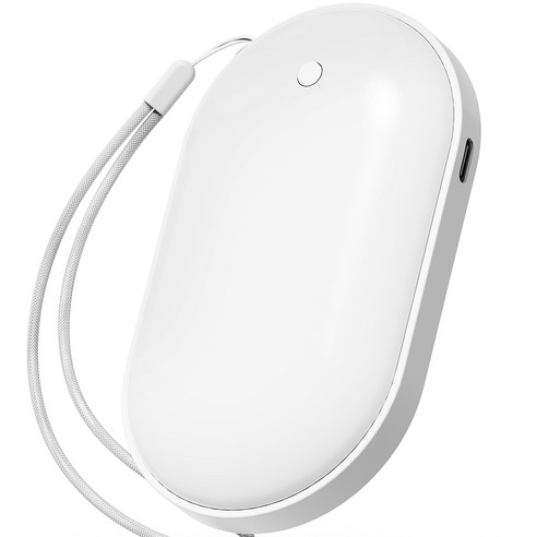 누아트 충전식 양면발열 손난로 보조배터리 5000mAh C타입