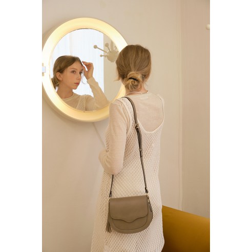 고세 숄더 크로스 로렌 핸드백 GC136K 후기 분석 - 스트랩 연결 디테일