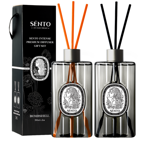 센토 인텐스 프리미엄 대용량 디퓨저, 밤쉘, 550ml, 2개