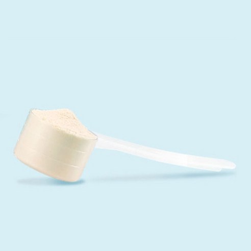 하이뮨 프로틴 밸런스 L 캔 스푼을 이용해 섭취하는 모습, 섭취 후기 모음