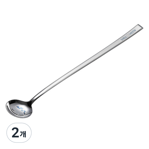 테이블아트 할로윈 롱 스푼, 혼합 색상, 2개