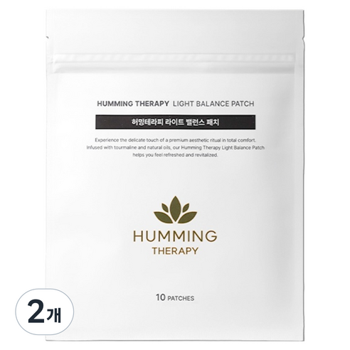 허밍테라피 라이트 밸런스 패치 30g, 10개입, 2개