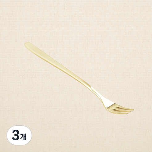 해모 윌리브 국산 304스텐 셀라 티타늄 커트러리, 3개, 단품