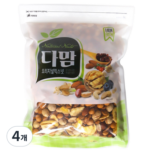다맘 오리지널 믹스넛, 1kg, 4개