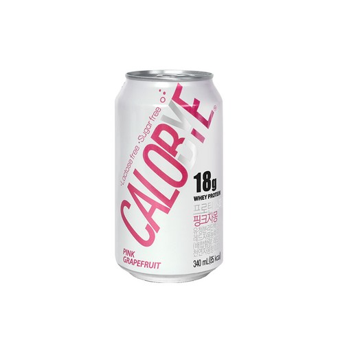 칼로바이 무설탕 프로틴 스파클링 핑크자몽맛 340ml, 24개 이미지 2
