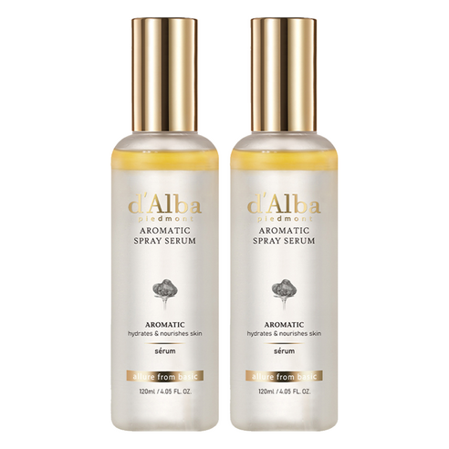 달바 화이트 트러플 퍼스트 아로마틱 스프레이 세럼, 120ml, 2개
