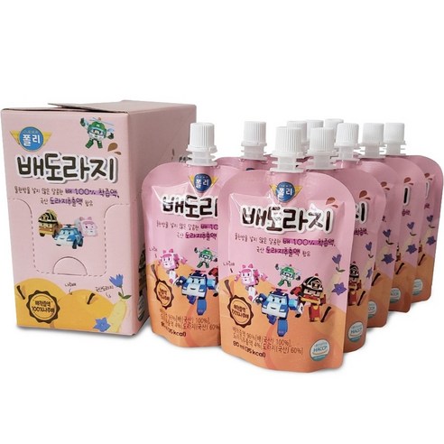 로보카폴리 배도라지즙 80ml, 10개 실사용 후기 | 효과 있을까? - 상품 이미지 1