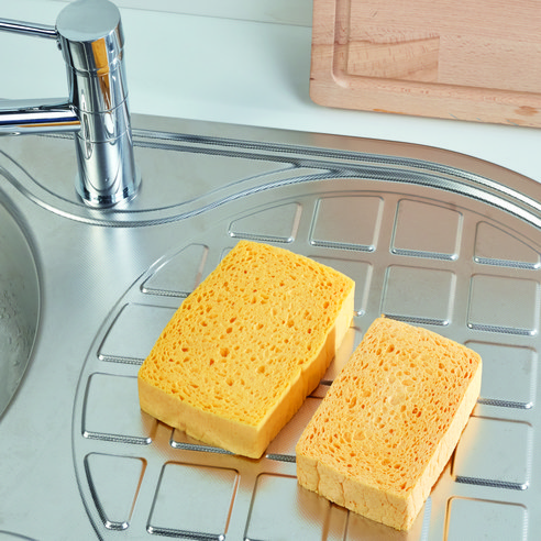 스폰텍스 드라이 셀룰로스 스펀지 2 트레디션 수세미 실사용 후기 | 효과 있을까? - 상품 이미지 2