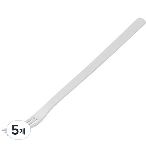 해모 윌리브 국산 스텐 젠 커트러리 티포크 실버, 5개, 단품