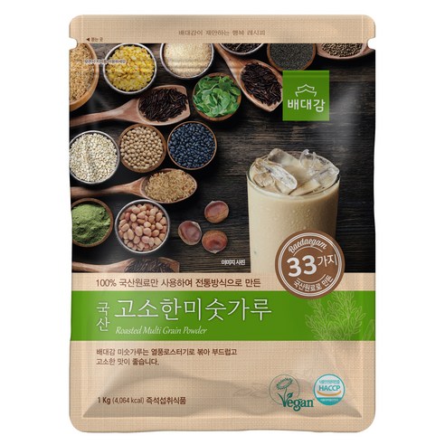 배대감 국산 고소한 미숫가루 1kg, 1개 솔직 후기 | 실사용자 리뷰 분석 썸네일