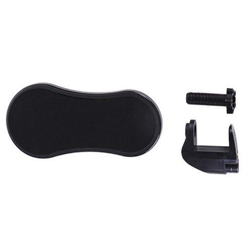 코모스코 편안한 테이블 키보드 마우스 팔걸이 270 x 140 mm, 블랙, 1개